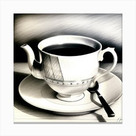 Teapot Canvas Print