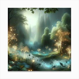 Fairy Forest 6 Canvas Print