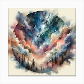 Starry Sky Canvas Print