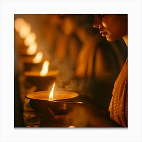 Buddhist Temple 2 Canvas Print