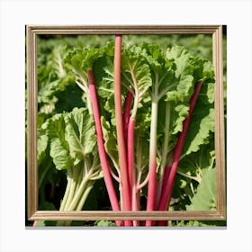 Rhubarb 85 Canvas Print