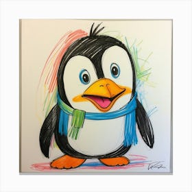 Penguin 20 Canvas Print