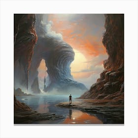 'The Cave' Canvas Print