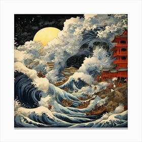 Great Wave Of Japan Canvas Print