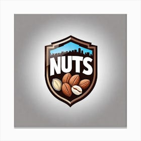 Nuts Logo Canvas Print