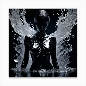 Angel Of Water 1 Canvas Print