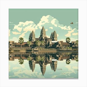 Angkor Wat Canvas Print