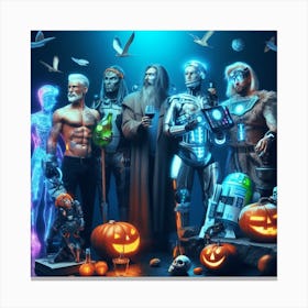 Halloween Party 27 Canvas Print