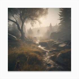 Wild Hunt - Screenshot Canvas Print