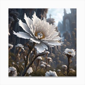 Fantasy Flower Canvas Print