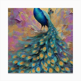 Peacock Canvas Print