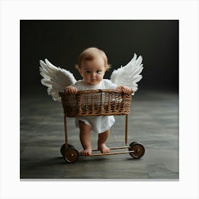 Angel Baby Canvas Print