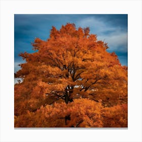 Autumn Tree 4 Canvas Print