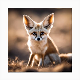 Fennec fox Canvas Print