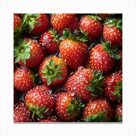 Strawberries Canvas Print