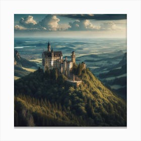 Neuschwanstein Castle 3 Canvas Print