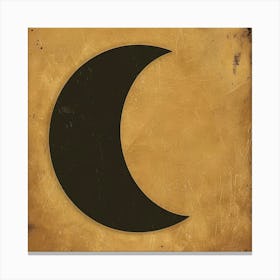 Crescent Moon 5 Canvas Print