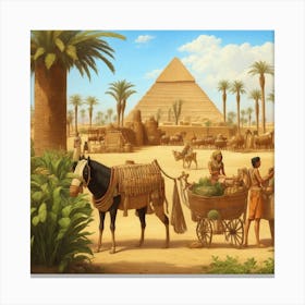 Ancient Egypt Canvas Print