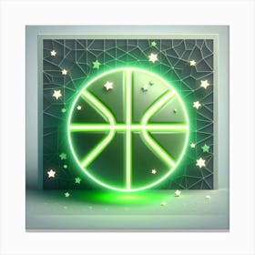 Basketball Ball 3 Canvas Print