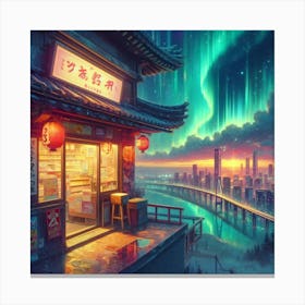 Urban Oasis 6 Canvas Print