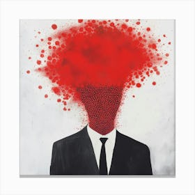 Man With A Red Head Canvas Print