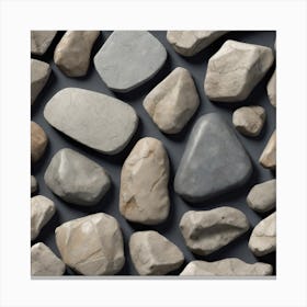 Rock Wall 3 Canvas Print