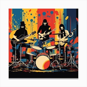 Band members Canvas Print