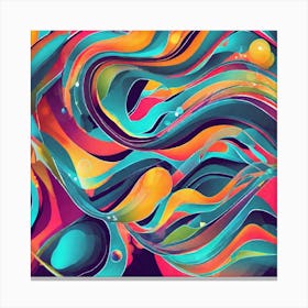 Abstract Art 6 Canvas Print