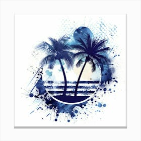 Palm Trees 39 Canvas Print