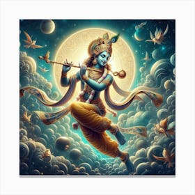 Lord Krishna 11 Canvas Print