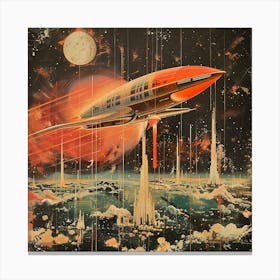 Spaceship 2 Canvas Print