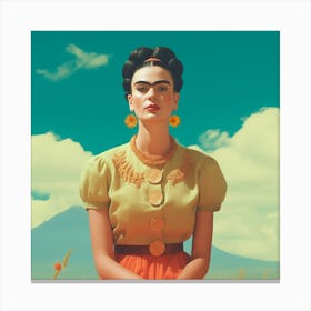 Frida Kahlo summer Look Canvas Print