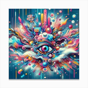 Psychedelic Art 28 Canvas Print