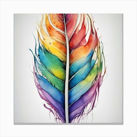 Feather Feather Feather 15 Canvas Print