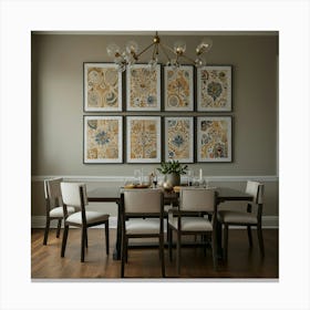 Dining Room 1 Canvas Print