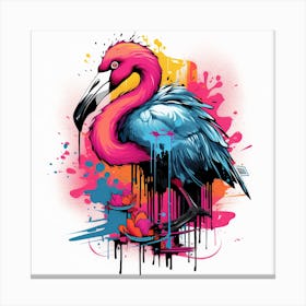 Flamingo 9 Canvas Print