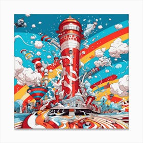 Lighthouse 3 Canvas Print