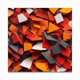 Abstract 3d Background Canvas Print