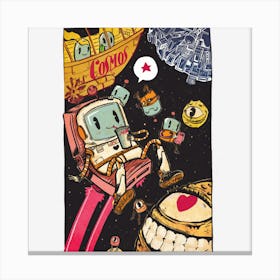 Space Dudes Canvas Print