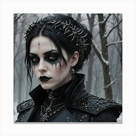 Gothic Beauty Canvas Print