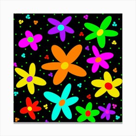 Colorful Flowers Canvas Print