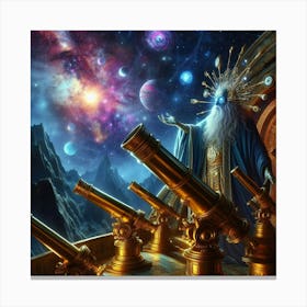 Astronomical Observatory paintings art print Canvas Print