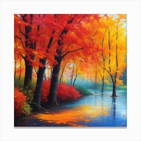 Autumn Forest Canvas Print