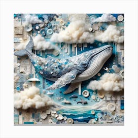 A Chronical of Whales Canvas Print
