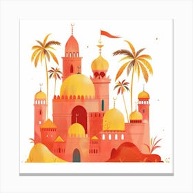 Islamic Castle Canvas Print