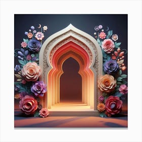 Islamic Doorway Canvas Print