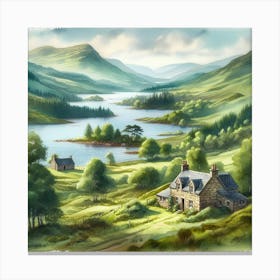 Scottish Landscape 2 Canvas Print