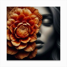 A woman 15 Canvas Print