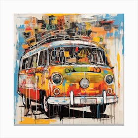 Vw Bus Canvas Print