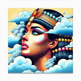 Cleopatra Portrait Artwork 129 Canvas Print